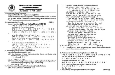 Tata Ibadah Seko Padang